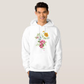 Veste À Capuche Fleur (Devant entier)