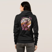 Veste À Capuche Fleur de cerisier sauvage (Dos entier)