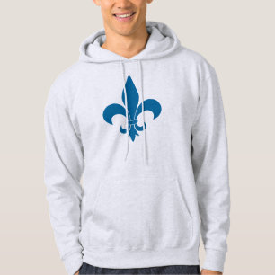 Veste À Capuche Fleur de lis Motif Classic