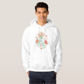 Veste À Capuche Fleur sauvage (Devant entier)