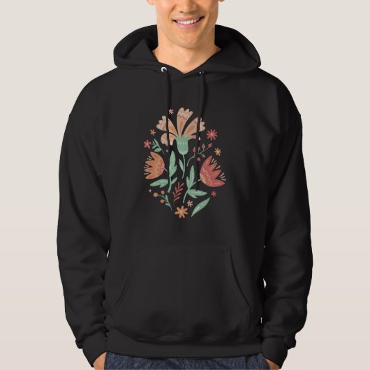 Veste À Capuche Fleur sauvage (Devant)