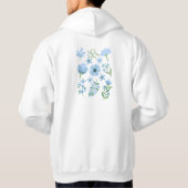 Veste À Capuche Fleurs (Dos)