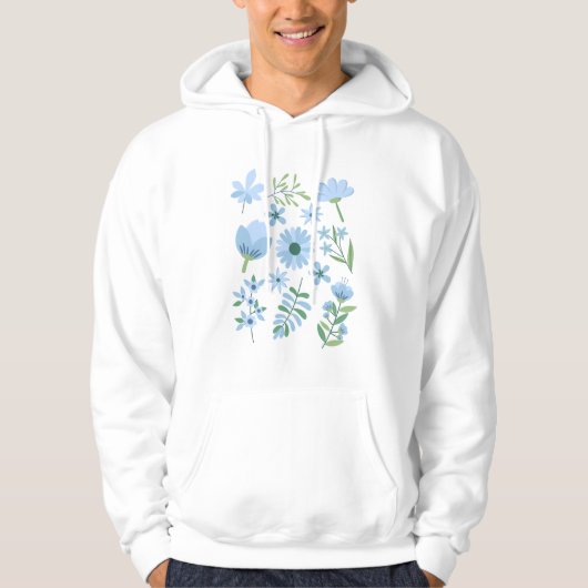 Veste À Capuche Fleurs (Devant)