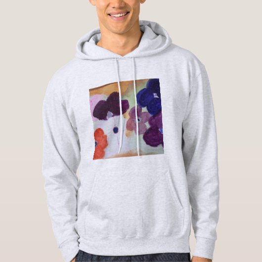 Veste À Capuche Fleurs de printemps de l'anémone (Devant)
