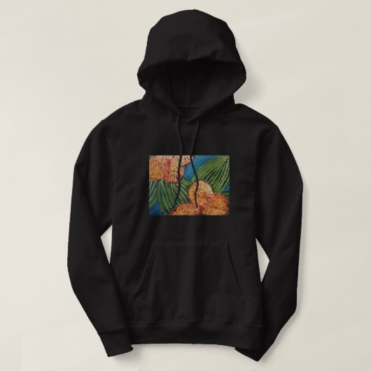 Veste À Capuche Fleurs et pastèques VRAI ITALIEN 60 DESIGN (Design devant)