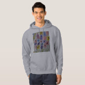 Veste À Capuche Fleurs sauvages d'été (Devant entier)