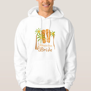 Veste À Capuche Flip Flops Mariée hawaïenne