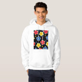 Veste À Capuche Floral junior (Devant entier)