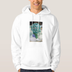 Veste À Capuche Flotteur de pêche sur verre, Alaska
