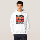 Veste À Capuche Fluent Dans Le Basket-Ball Drôle (Devant entier)