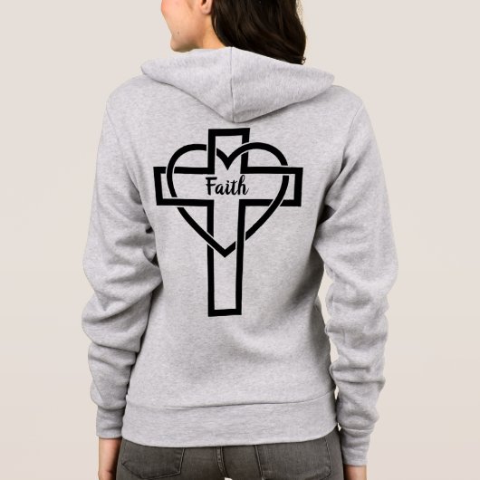 Veste À Capuche Foi (Dos)