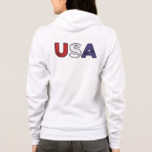 Veste À Capuche Foi Famille Liberté (Dos)