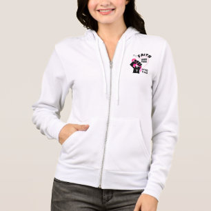 Veste À Capuche FOI SUR LA PEUR Sensibilisation au cancer du sein