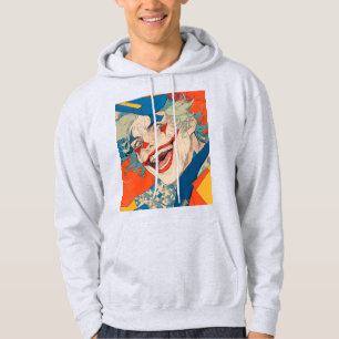 Veste À Capuche Folie de Clown Coloré : Souriez comme si vous le p