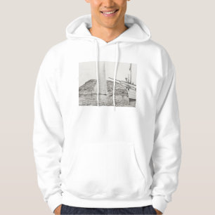 Veste À Capuche Fontaine de Genève et arc de l'embarcation de
