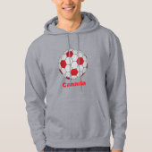Veste À Capuche Football Canada (Devant)
