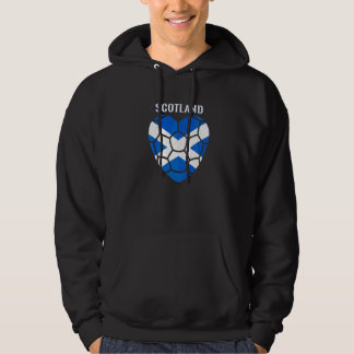 Veste À Capuche Football Cœur Drapeau Écosse Football Écossais