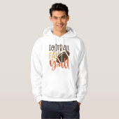 Veste À Capuche Football Fall & Y'all (Devant entier)