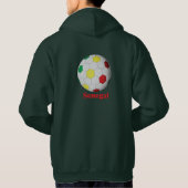 Veste À Capuche Football Sénégal (Dos)
