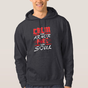 Veste À Capuche Force calme – conception de citation inspirante