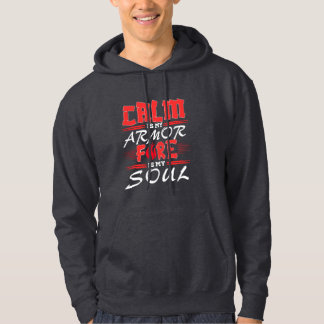 Veste À Capuche Force calme – conception de citation inspirante
