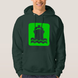 Veste À Capuche Forme de navire - Vert