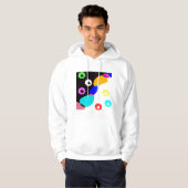 Veste À Capuche Formes colorées (Devant entier)