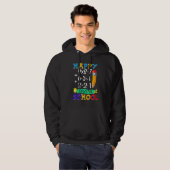 Veste À Capuche Formule Mathématique 100 Jours D'école Enseignants (Devant entier)