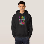 Veste À Capuche Formule Mathématique Joyeux 100 Jours D'école 100è (Devant entier)