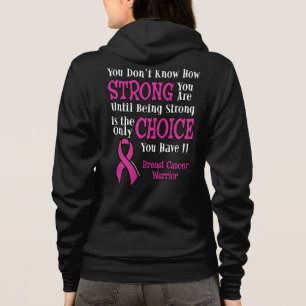 Veste À Capuche Fort/Choix...Cancer du sein