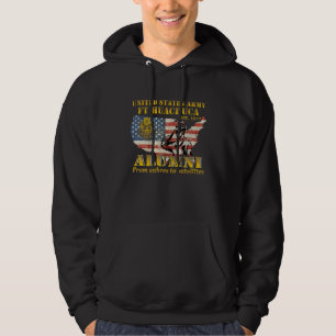 Veste À Capuche Fort Huachuca Arizona Az Renseignement Militaire A
