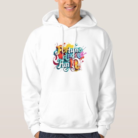 Veste À Capuche "Fortune and Fun" (Devant)