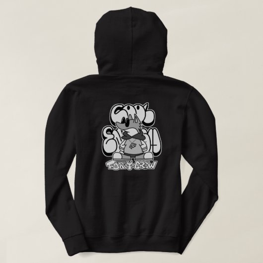 VESTE À CAPUCHE FOX CREW (Design dos)