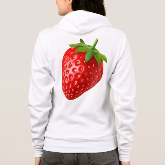 Veste À Capuche Fraise (Dos)