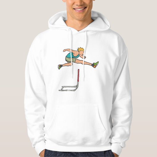 Veste À Capuche Franchir des obstacles (Devant)