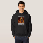 Veste À Capuche Freak Dans Les Feuilles Drôle Cringe Dur Skeleton (Devant entier)