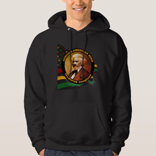 Veste À Capuche FREDERICK DOUGLASS Mois de l'histoire des Noirs (Devant)