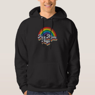Veste À Capuche Free Mom Hugs Rainbow Heart Lgbt Pride Mois 3
