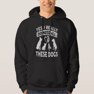 Veste À Capuche Frenchie Gift Oui, J'Ai Vraiment Besoin De Tous C
