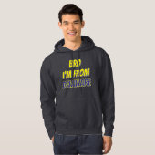Veste À Capuche Frère, je suis du Delaware (Devant entier)
