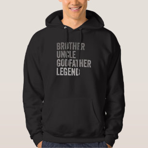 Veste À Capuche Frère oncle Godfather Légende