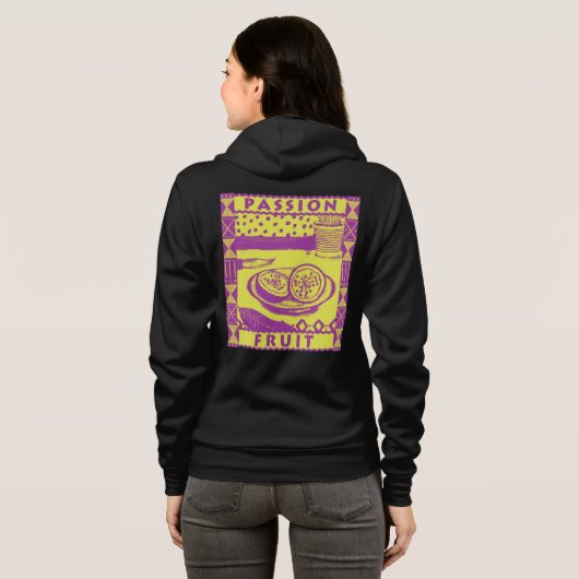 Veste À Capuche Fruit de passion (Dos entier)