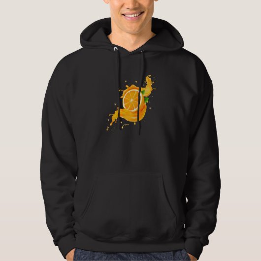 Veste À Capuche Fruit orange 1 (Devant)
