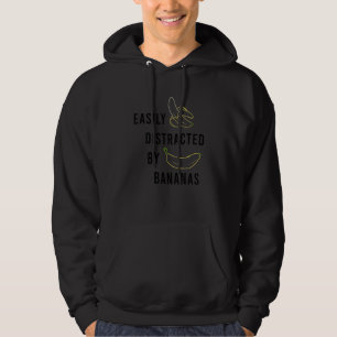 Veste À Capuche Fruits sains distraits par des bananas Citation