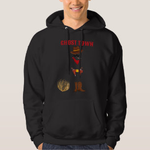 Veste À Capuche Funky Ghost Town Invisible Cowboy Chemise Hallowee