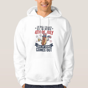 Veste À Capuche Funny 4th Of July Hot Dog Vintage Patriotic Shirt_