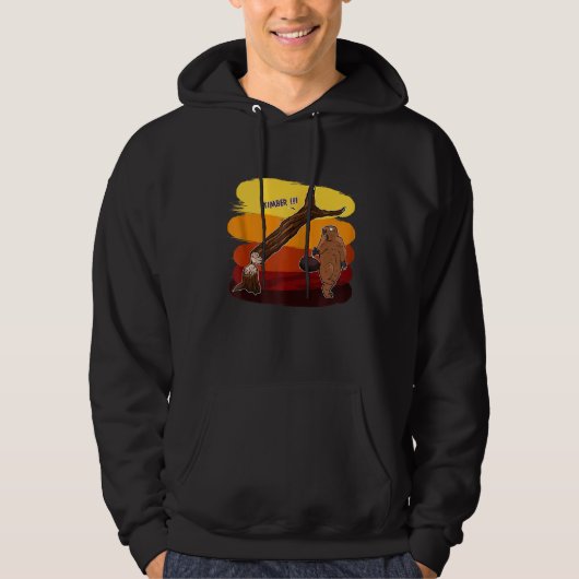 Veste À Capuche Funny Beaver Zip (Devant)
