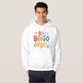 Veste À Capuche Funny Bingo Lover Design – Bingo Player Gift (Devant entier)