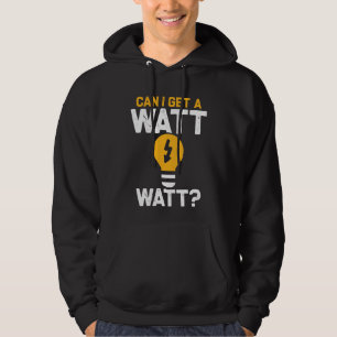Veste À Capuche Funny Electricien Watt Pun Ingénierie électrique