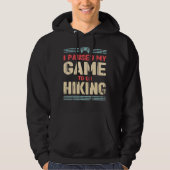 Veste À Capuche Funny Gaming Design for Hiking Trekking and Campin (Devant)